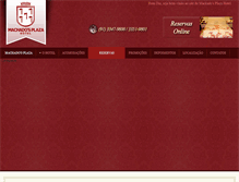 Tablet Screenshot of machadosplazahotel.com.br
